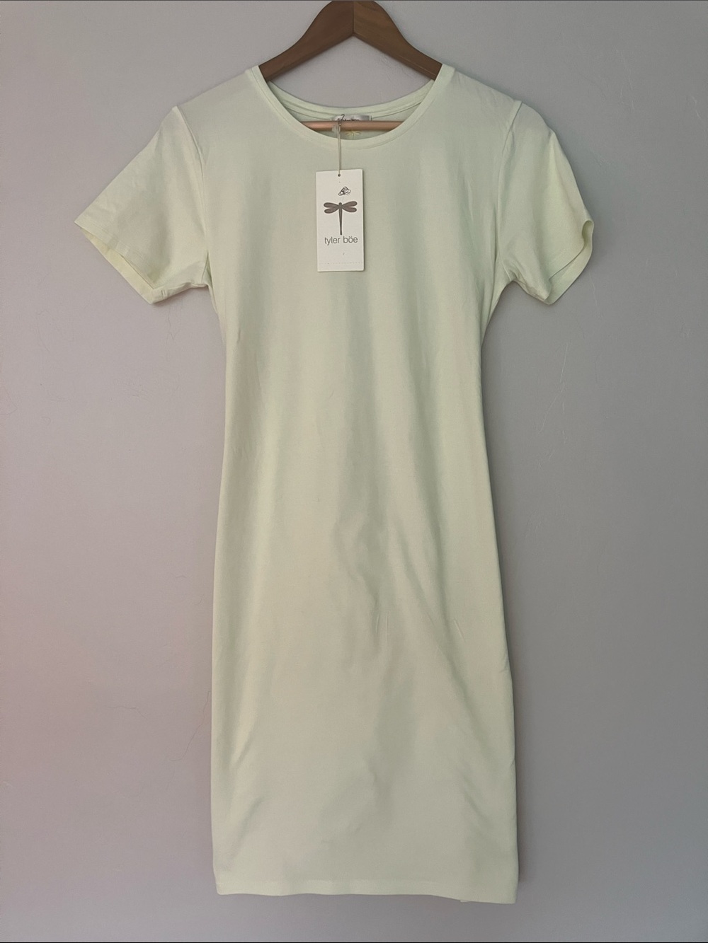 Tyler Böe Limeade tee shirt dress